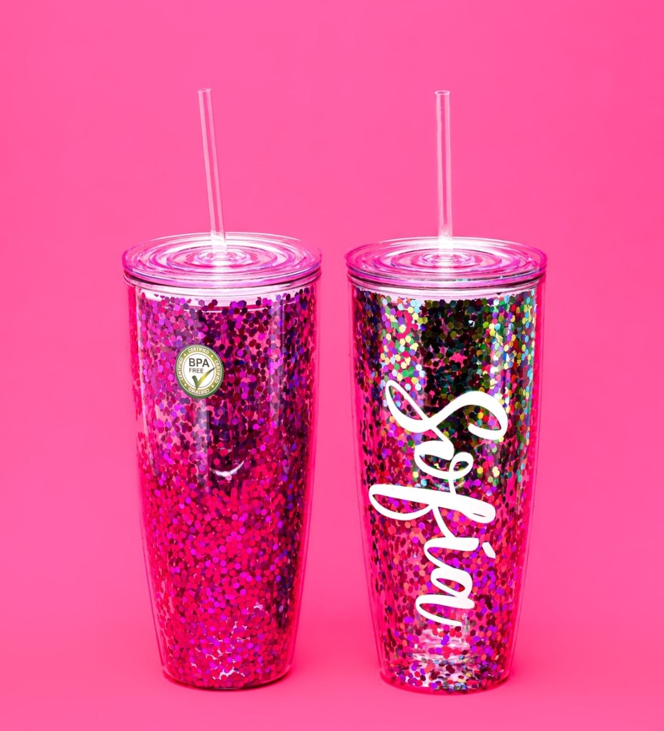 Vaso Glitter 800ml