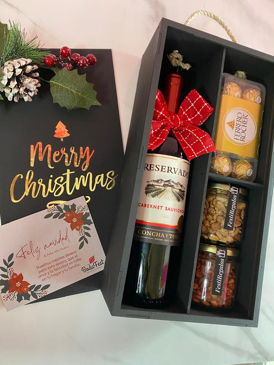 Giftbox Madera Vino