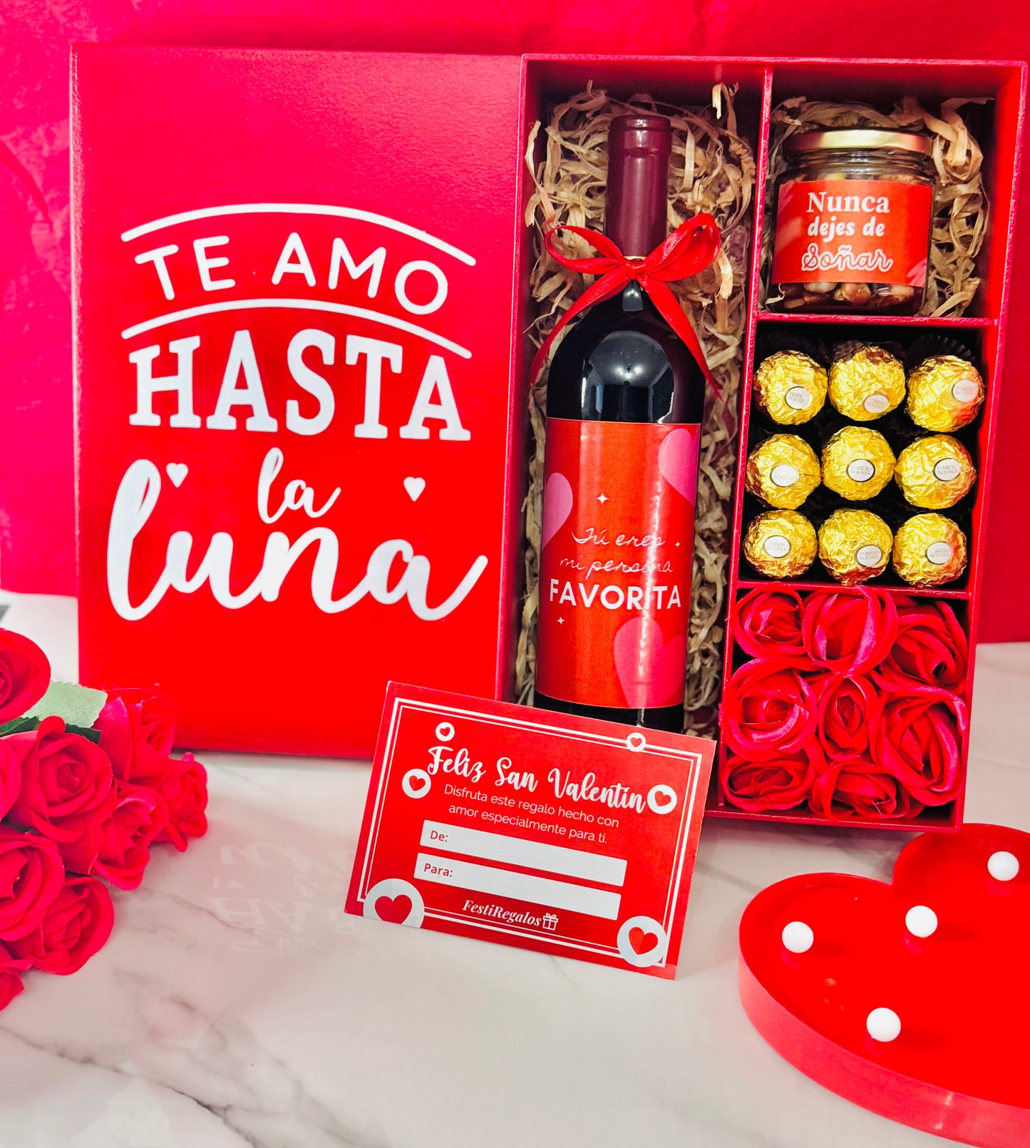 Box Wine San Valentín