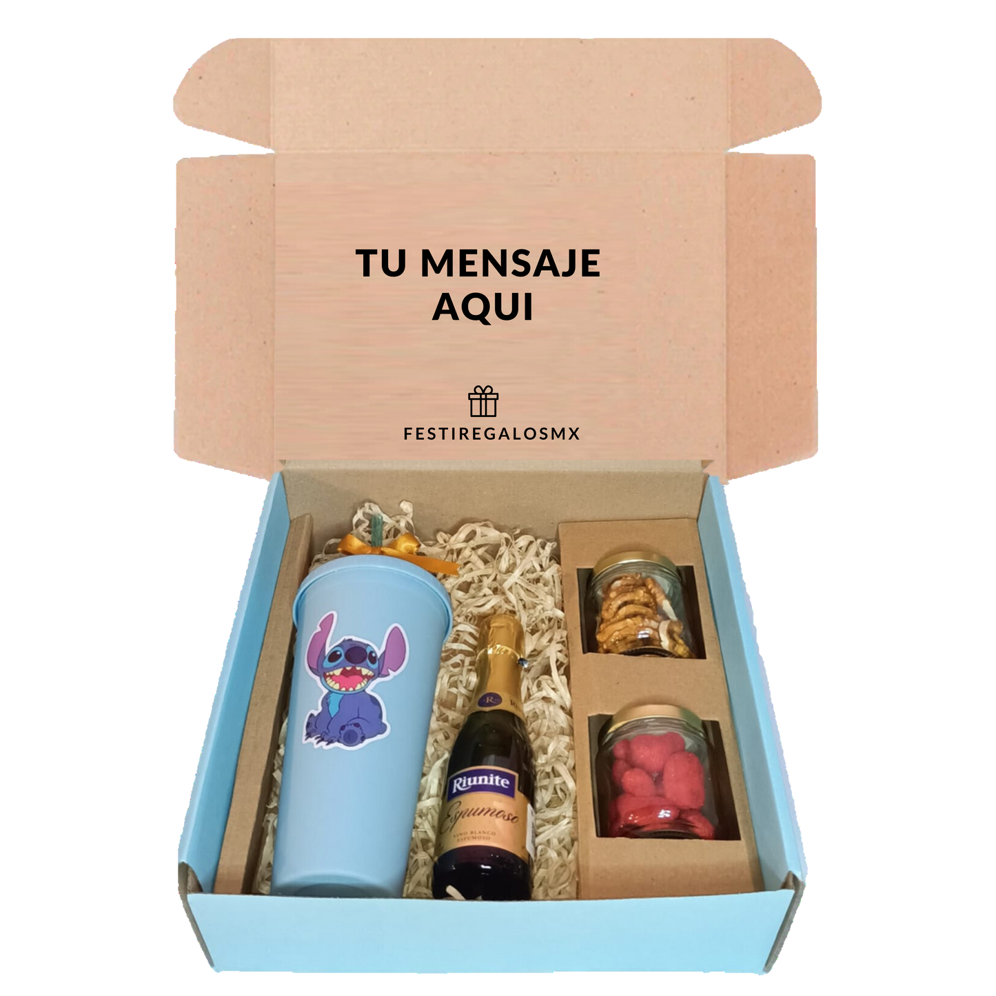 Box con Vaso Mate Doble Pared